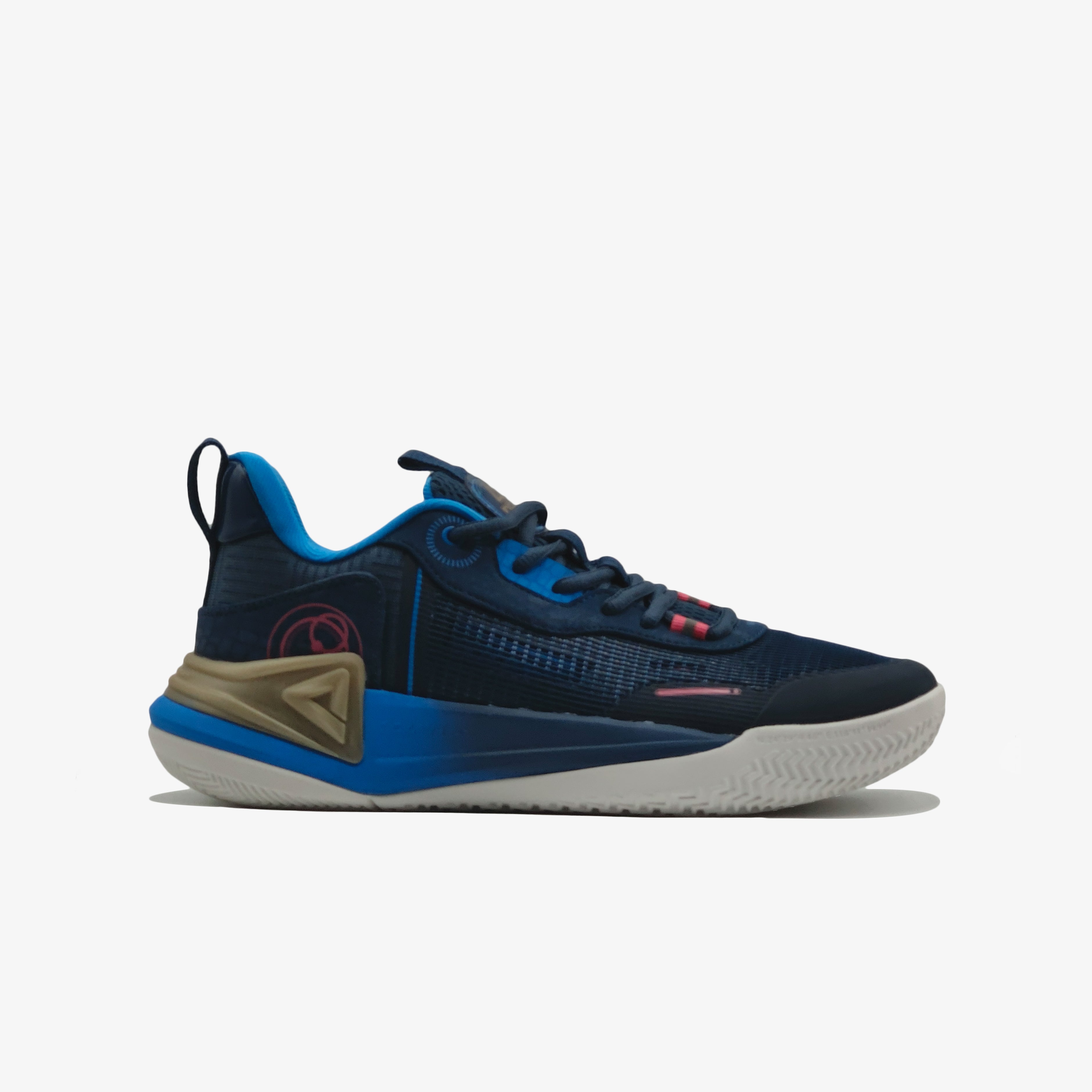 BASKETBALL MATCH SHOES-DK.BLUE