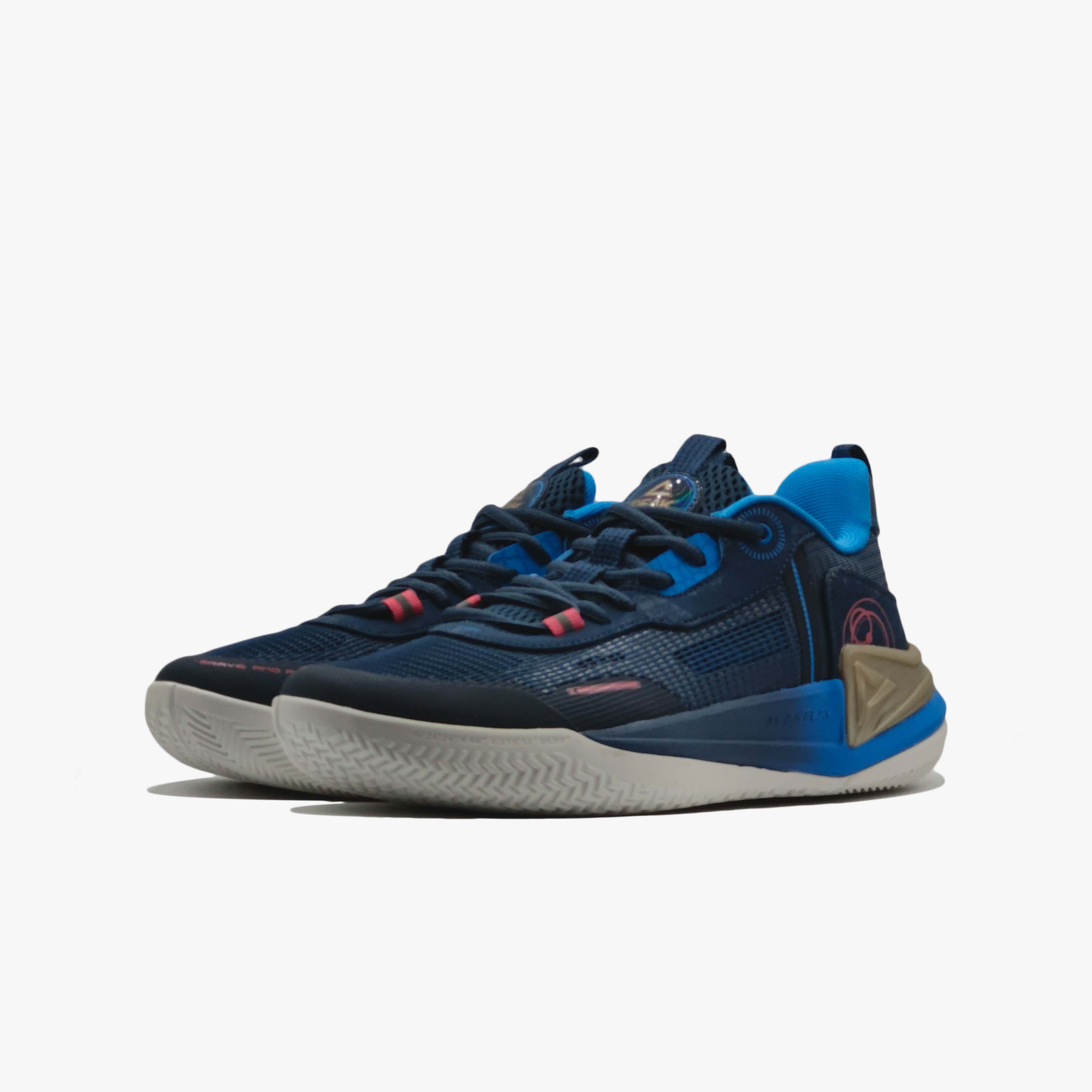 BASKETBALL MATCH SHOES-DK.BLUE